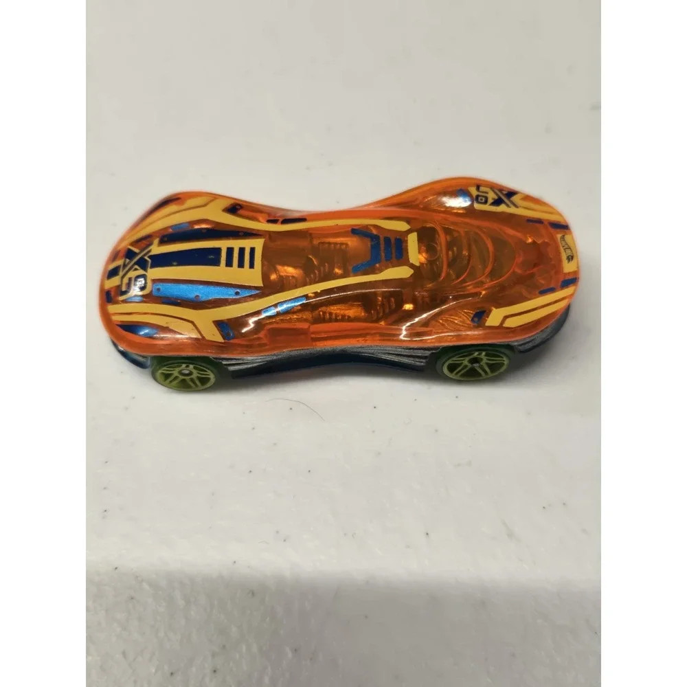 Hot Wheels Clear Speeder Clear Orange Car‎ Malaysia Loose